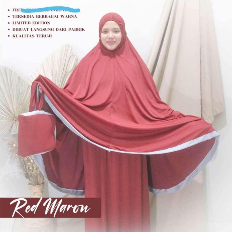 Mukena jersey | mukena jumbo | mukena jersey premium | mukena bahan jersey