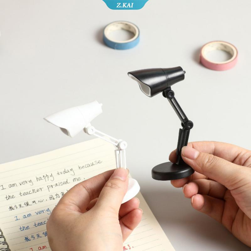 Lampu Meja Led Lipat Mini Untuk Membaca Buku / Komputer / Laptop / Notebook