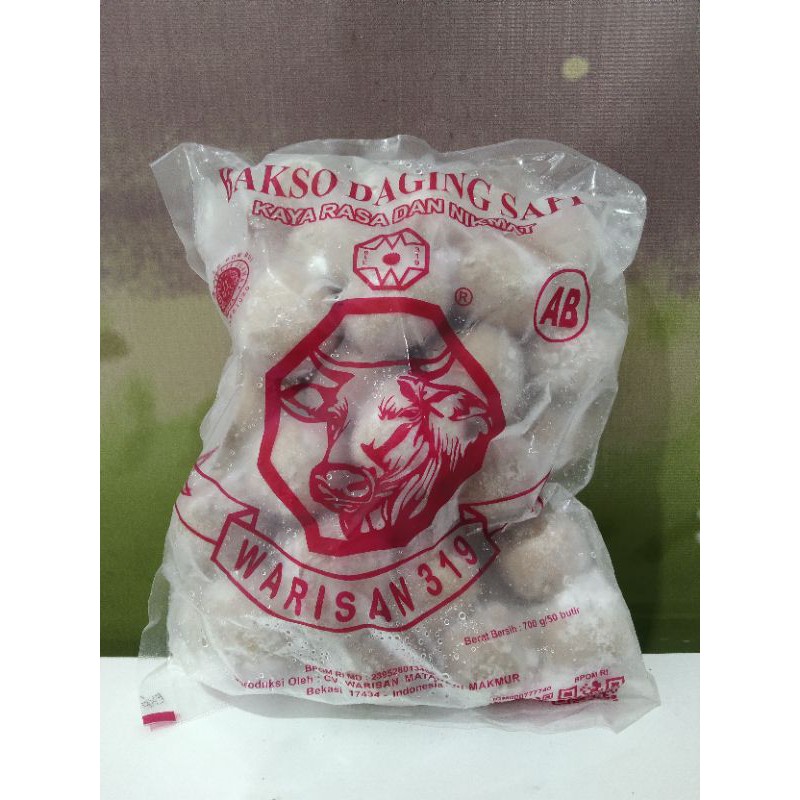 

FROZEN FOOD-Bakso Warisan isi 50