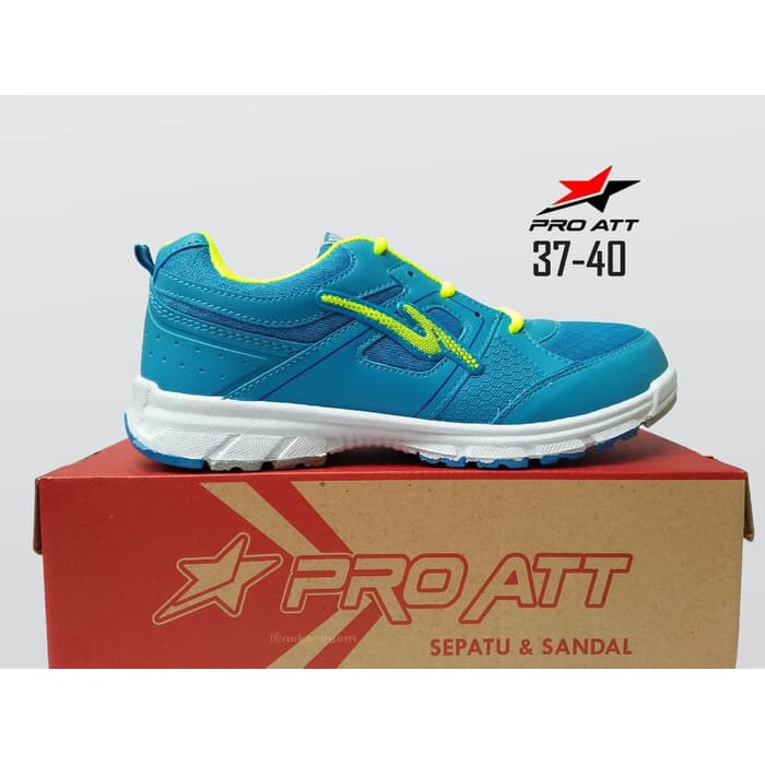 Sepatu Pro Att Lg 457 Biru, Sepatu Sport Running Wanita Casual