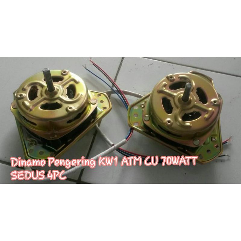 Dinamo Mesin Cuci Pengering Umum KW1 ATM CU 70W