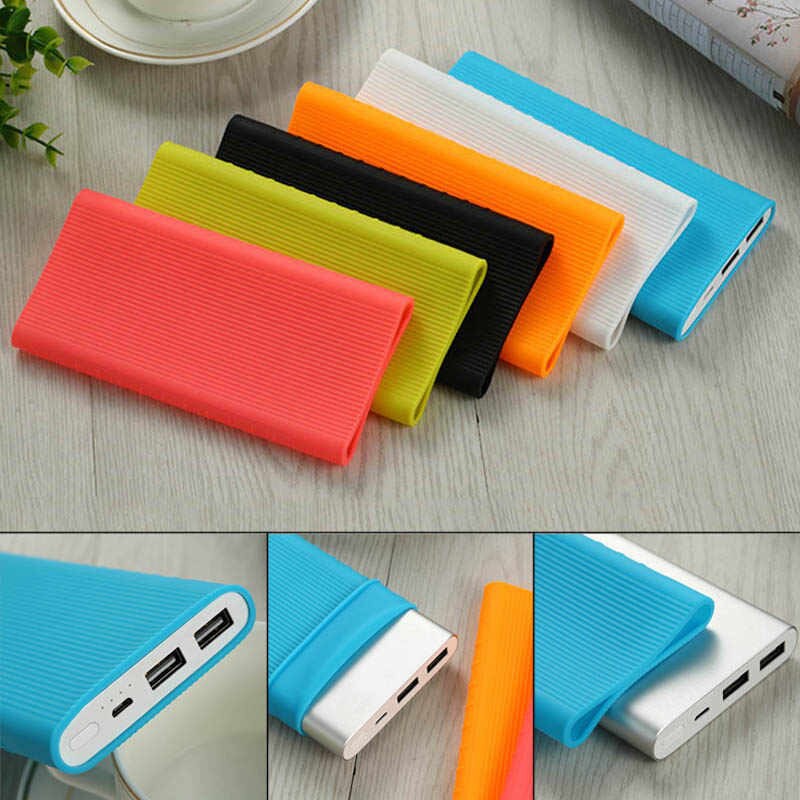 Silikon / Silicon / Silicone Power bank Xiaomi 10000 Mah Gen 3 dua usb