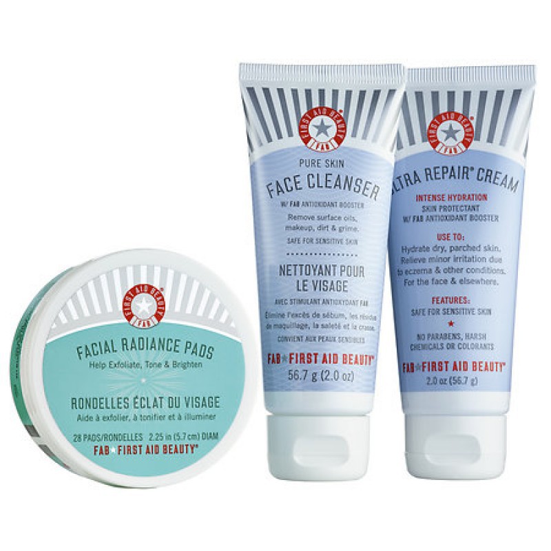 first aid beauty fab faves to go kit