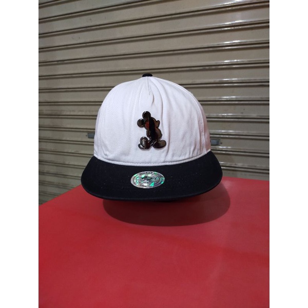 Topi Snapback Mickey mouse Besi Second