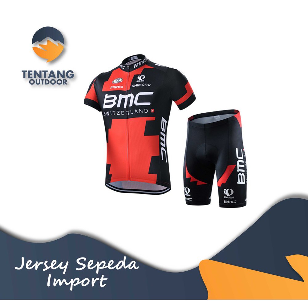 Jersey Sepeda BMC Import Murah