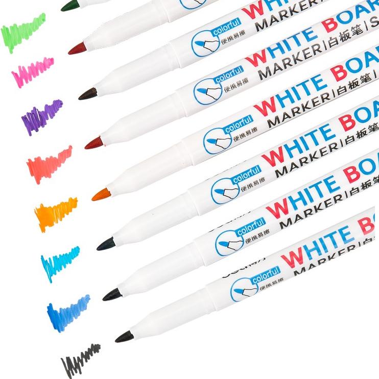 

qmri Deli whiteboard marker Scientific formula, alcohol ink(mixed) (8/12 pcs/bag) S504 S506 ✭ 27