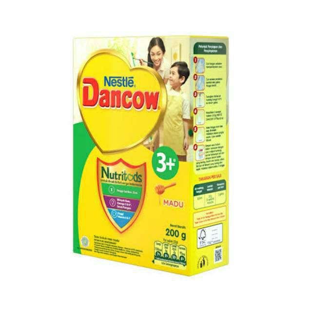 

Dancow 3+ Nutritods (3-5 th) Madu / Vanilla 200Gr