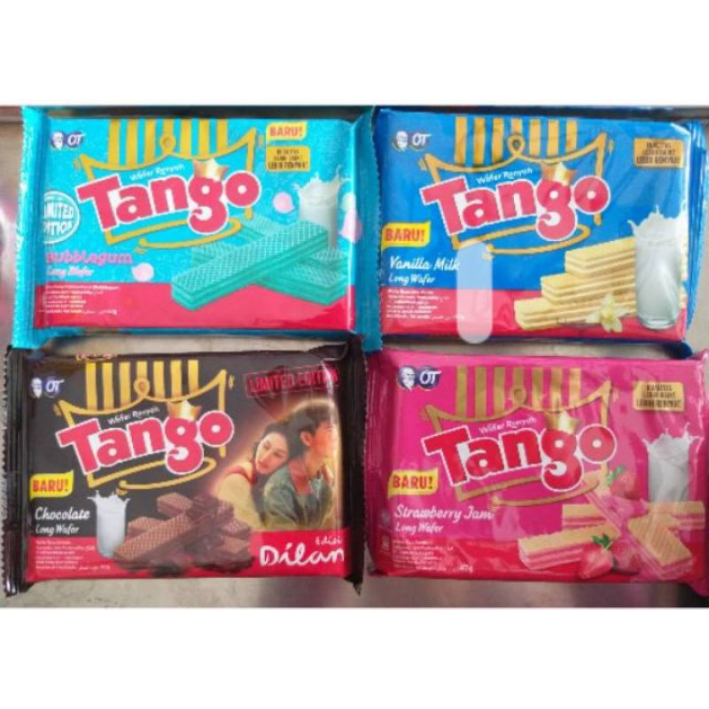 

Tango 47gr 4 varian Rasa Coklat, Bublegum, vanila,Strowberry