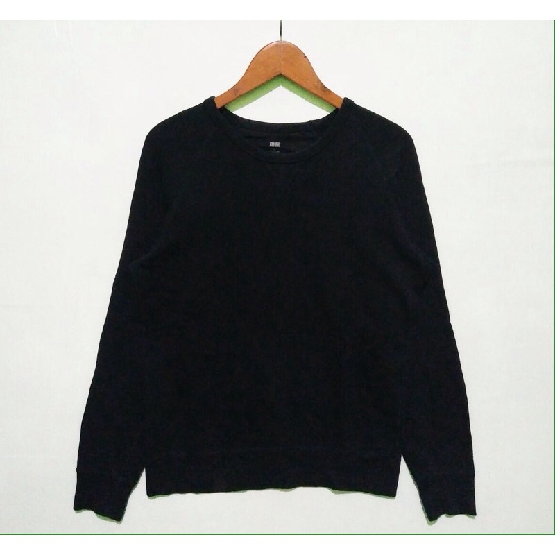Crewneck Uniqlo Basic Polos Second Original