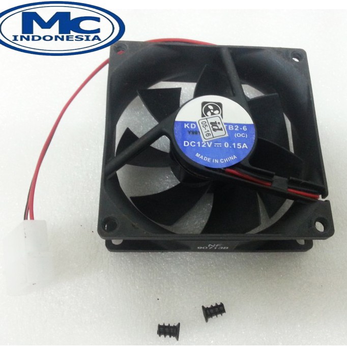 Fan Casing Hitam 8 cm