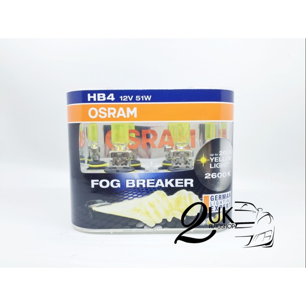 Lampu Bohlam Mobil OSRAM FOGBREAKER / FOG BREAKER / FBR / FOGLAMP HB4