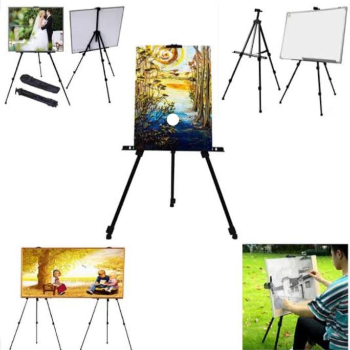 

New! Standing White Board/Tripod Foto Frame/Lukis/Promosi Terpercaya