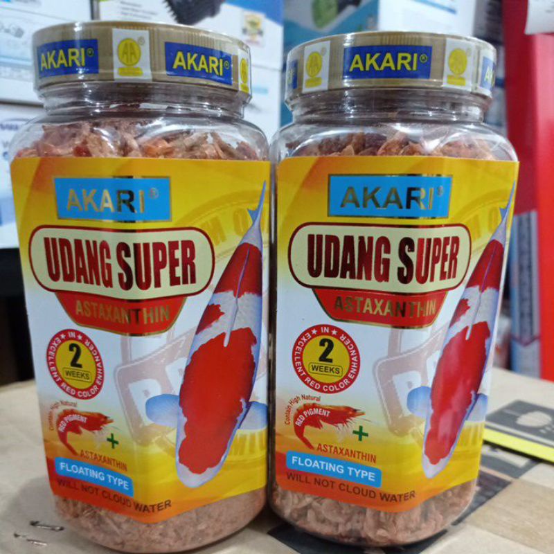 Makanan Ikan AKARI AA UDANG SUPER 130Gr