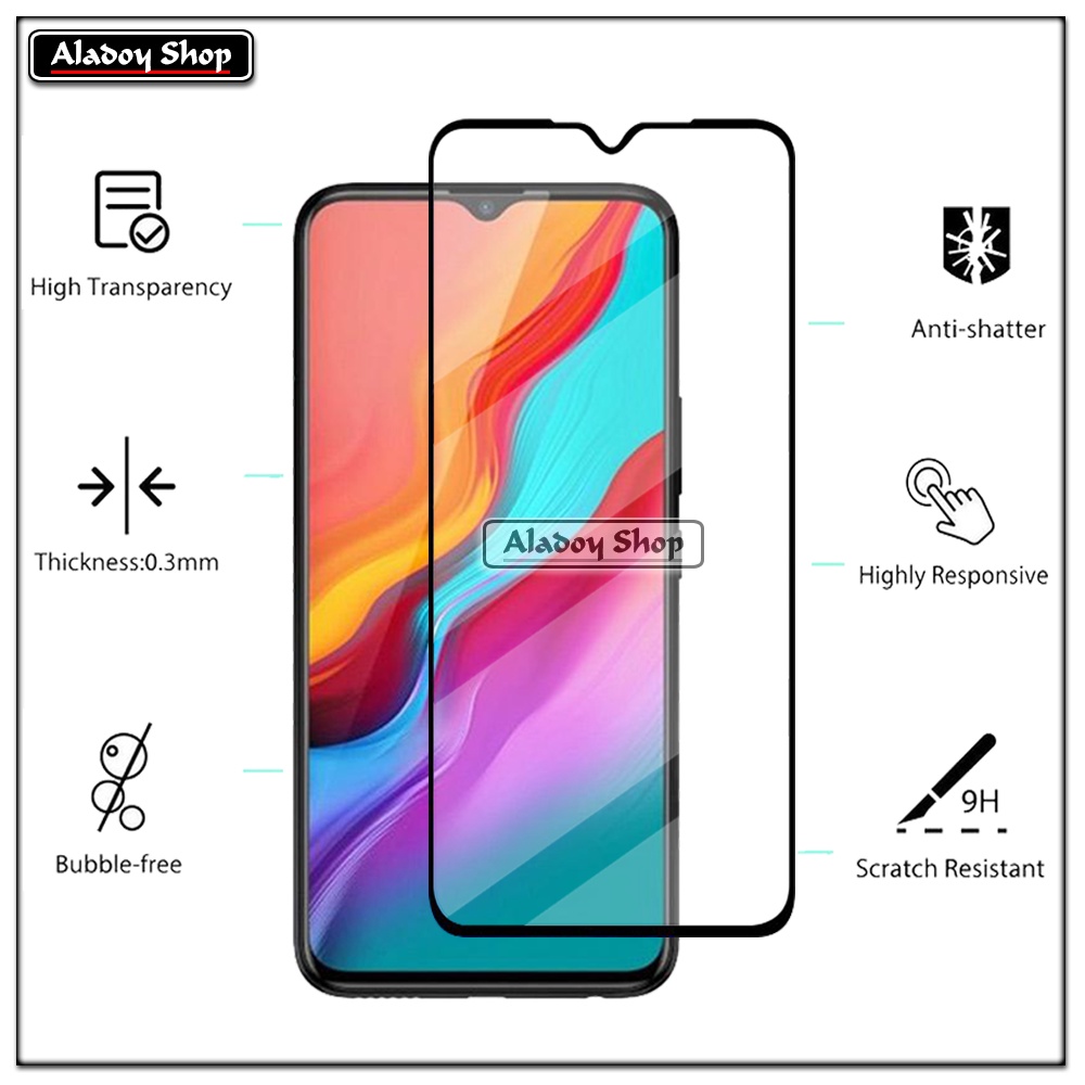 Case Infinix Hot 8 Armor Fusion Transparet Free Tempered Glass PAKET 2 IN 1 Casing dan Tempered Glass