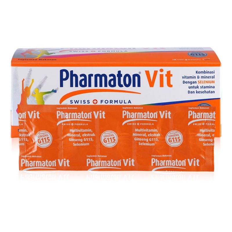 Pharmaton Vit isi 5 kapsul || Parmaton