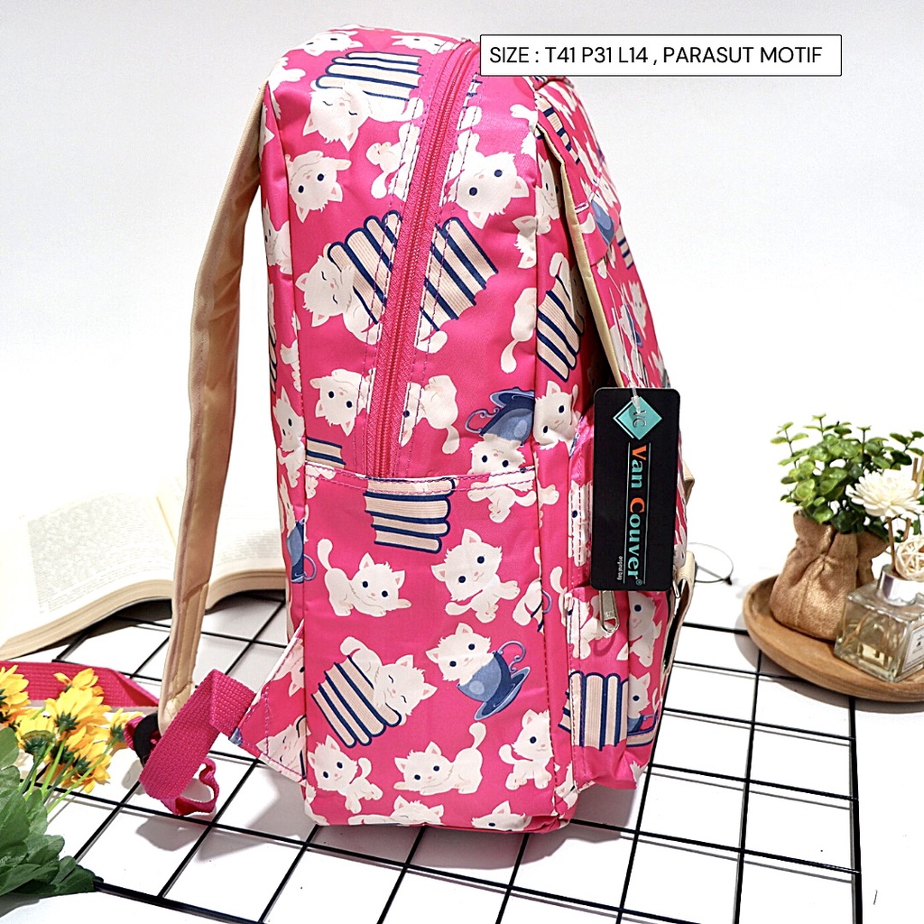 TAS RANSEL SEKOLAH PROMO NEW ARRIVAL BACKPACK LOKAL COD MURAH MERIAH DETAIL ANTI AIR MOTIF KARAKTER