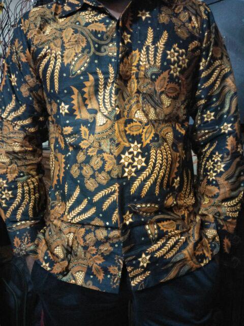 Kemeja Batik Pria | Gudangbatikcom | Sogan Panjang