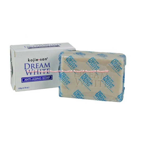 Kojie San Dream White Anti Aging Soap 135gr Sabun Mandi Batang