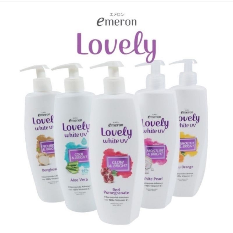 emeron lovely white uv 500ml pump