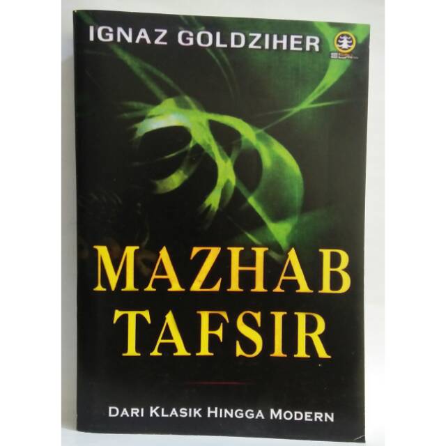 Mazhab Tafsir - Ignaz Goldziher