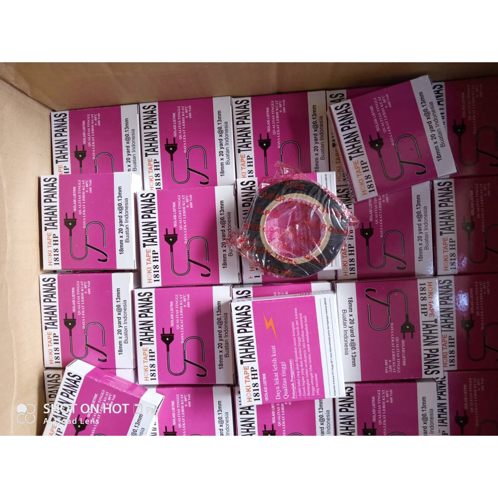 

ISOLASI LISTRIK 1818 HOKI TAPE