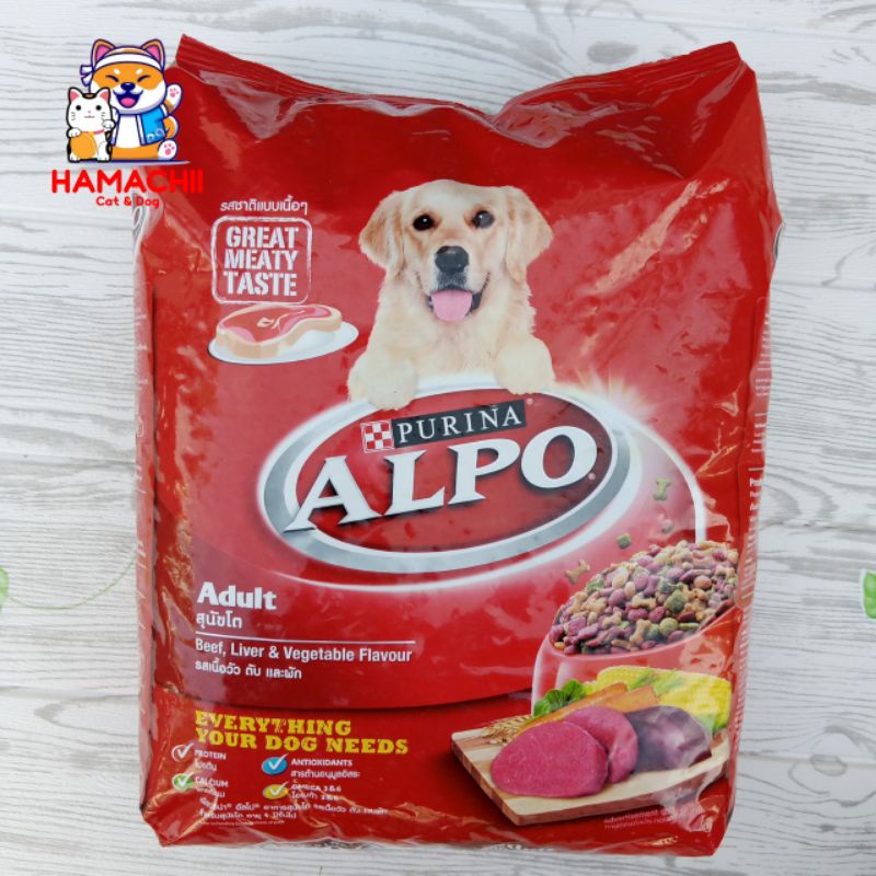 Alpo Adult Beef 1,5kg / Alpo Adult Lamb 1,5kg / Makanan Anjing / Makanan Kering