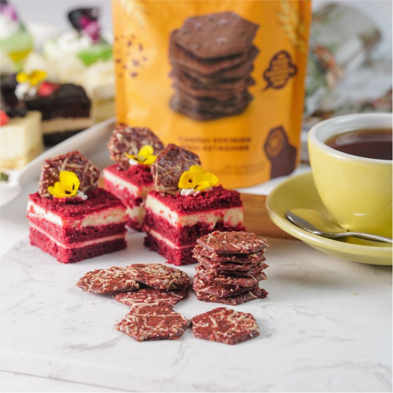 

Krenies (kreker Brownies) varian Red Velvet