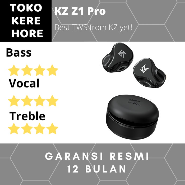 Limited - Tws Knowledge Zenith Kz Z1 Pro Bluetooth 5.2 With Mic