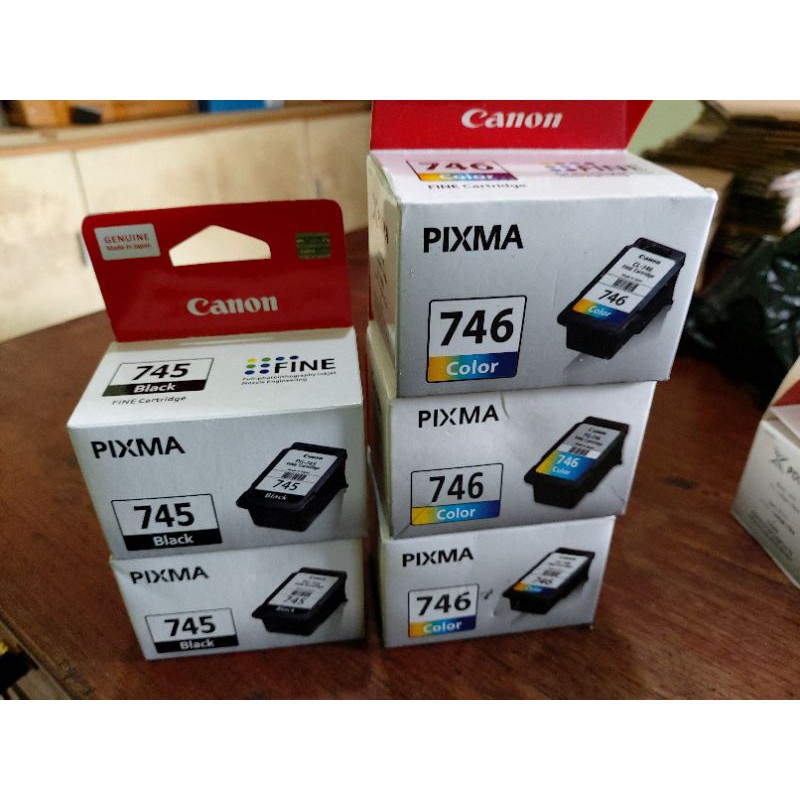 Cartridge canon 745 / 746 compatible siap pakai