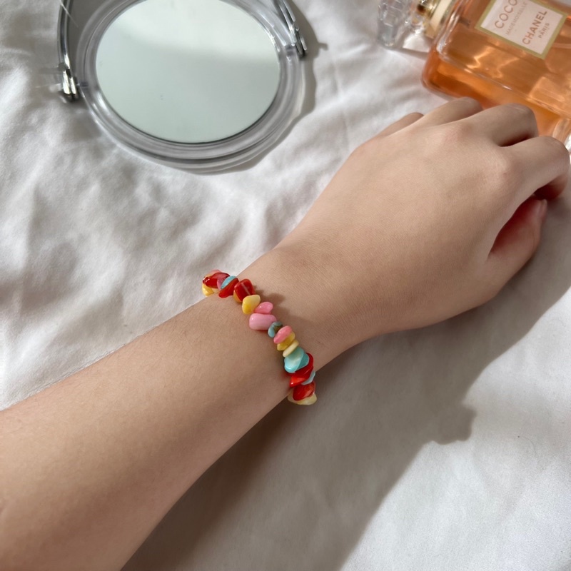 RAINBOW BRACELET (BATU ALAM ASLI)