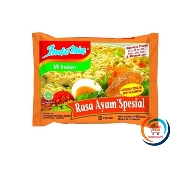 Indomie Ayam Spesial 68 gr (Isi 10 pcs)