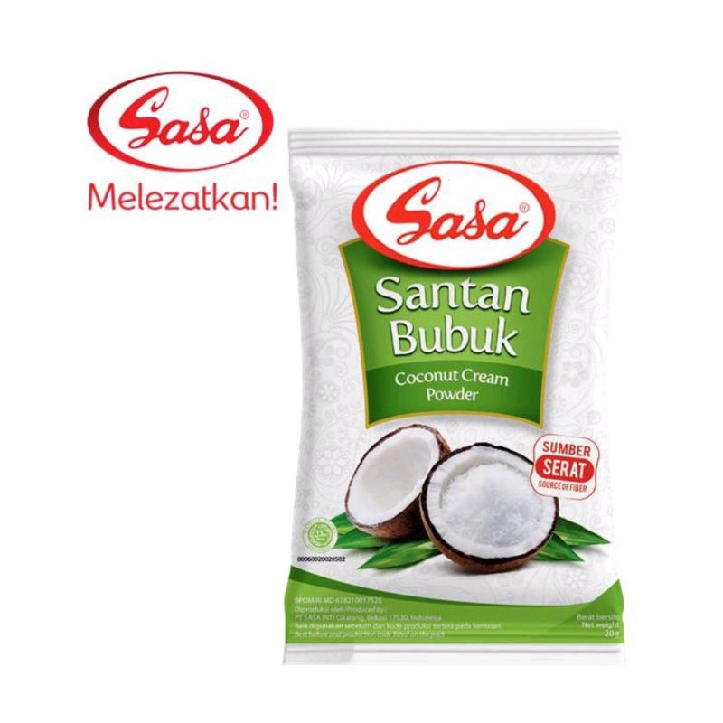 Sasa Santan Bubuk 20gr