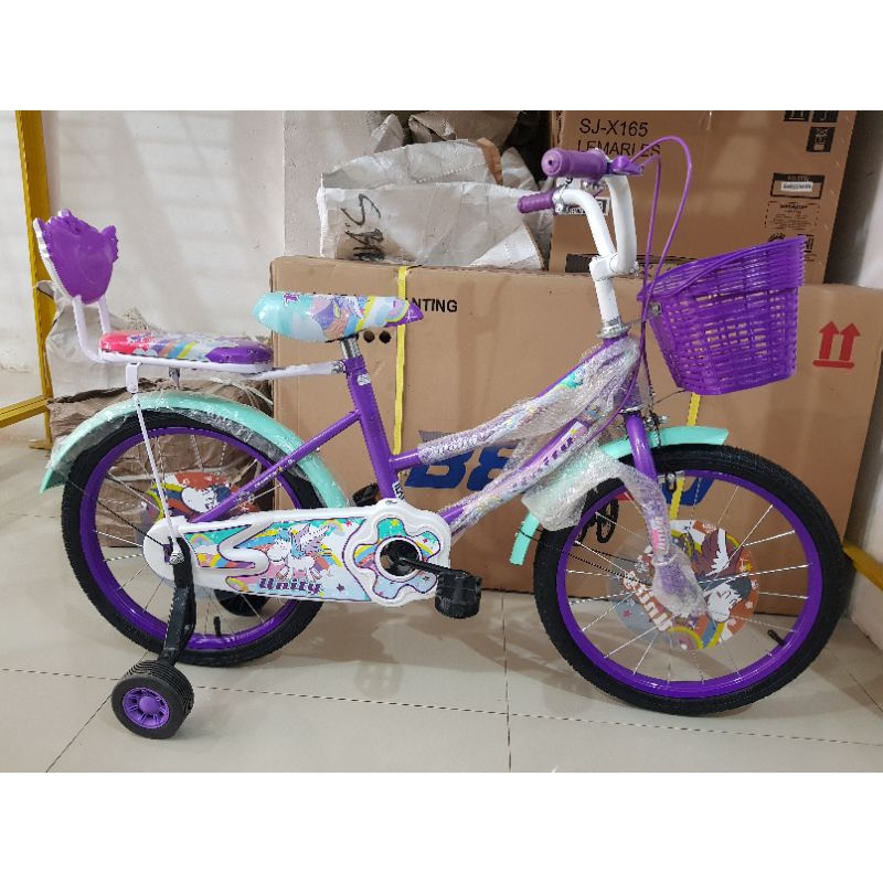 Sepeda Anak Sepeda Mini 18 inch UNITY ( KUDA PONY )