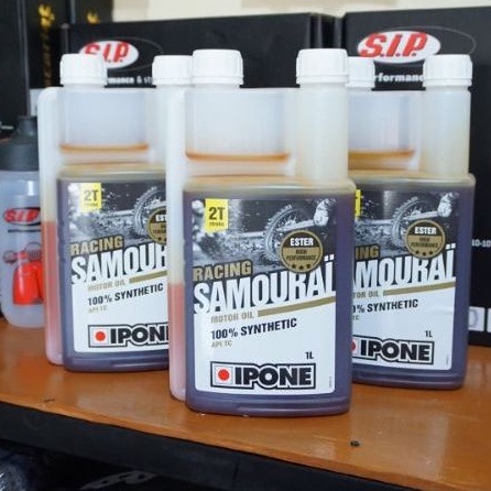 Oli Samping Vespa Racing 2 Tak Ipone Samourai Kemasan 1000 ML