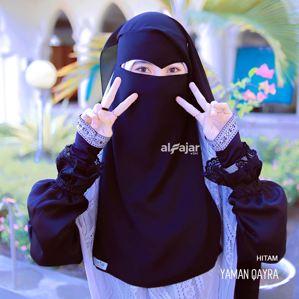 Cadar Niqab Yaman Elang Eagle Eyes QAYRA by Alfajar