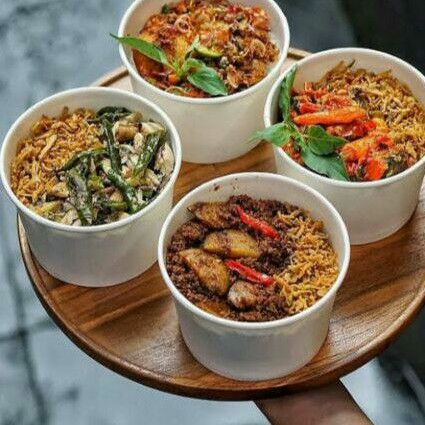 rice bowl cup 500ml + bubble wrap