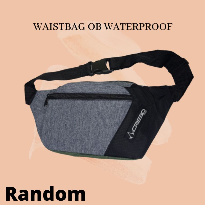 WAISTBAG WATERPROOF MURAH (HARGA PARTAI)TAS SLEMPANG-TAS PINGGANG-TAS TAHAN AIR-TAS HP-TAS GOES