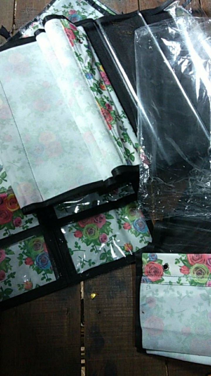 Promo Murah Set 4in1 Rak Gantung Motif Bunga Non Resleting (hbo+hso+hjo+underware) Kualitas Terbaik