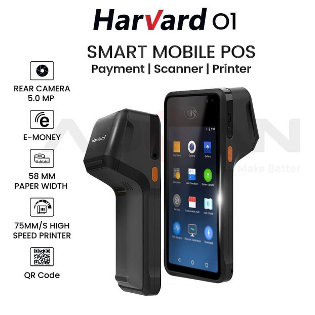 Advan Harvard 01    android Pos thermal printer 58MM | Shopee