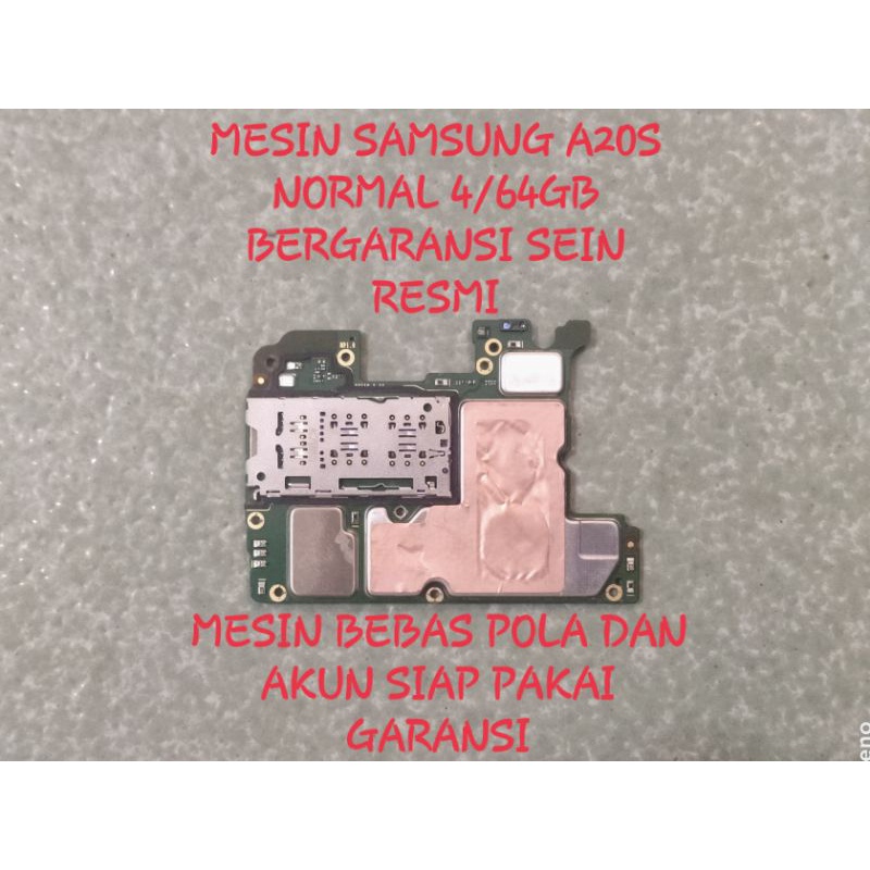 mesin samsung a20s normal mesin a20s 4/64gb normal bergaransi mesin a20s
