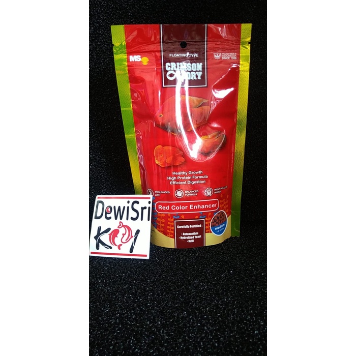 Pelet Ikan Louhan Parrot Chiclid Crimson Glory Red Color Enchancer Top