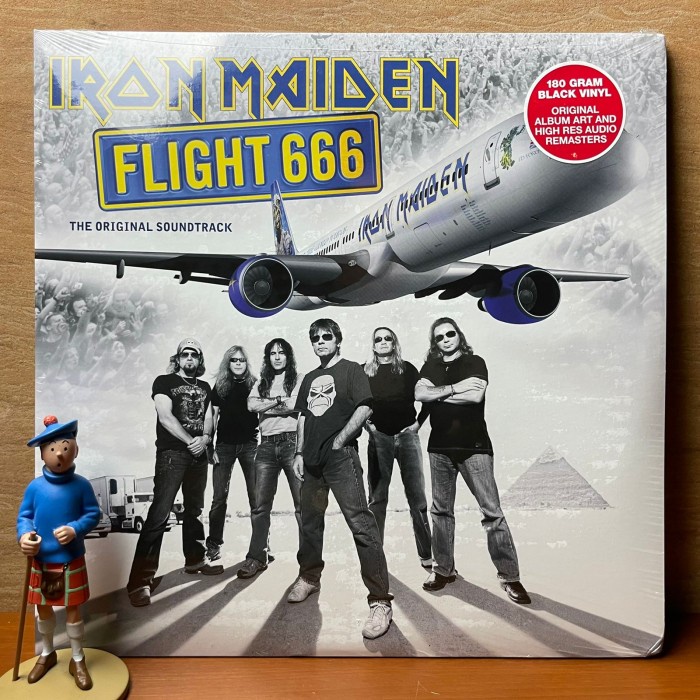 PIRINGAN HITAM / VINYL IRON MAIDEN - FLIGHT 666 (180GR)