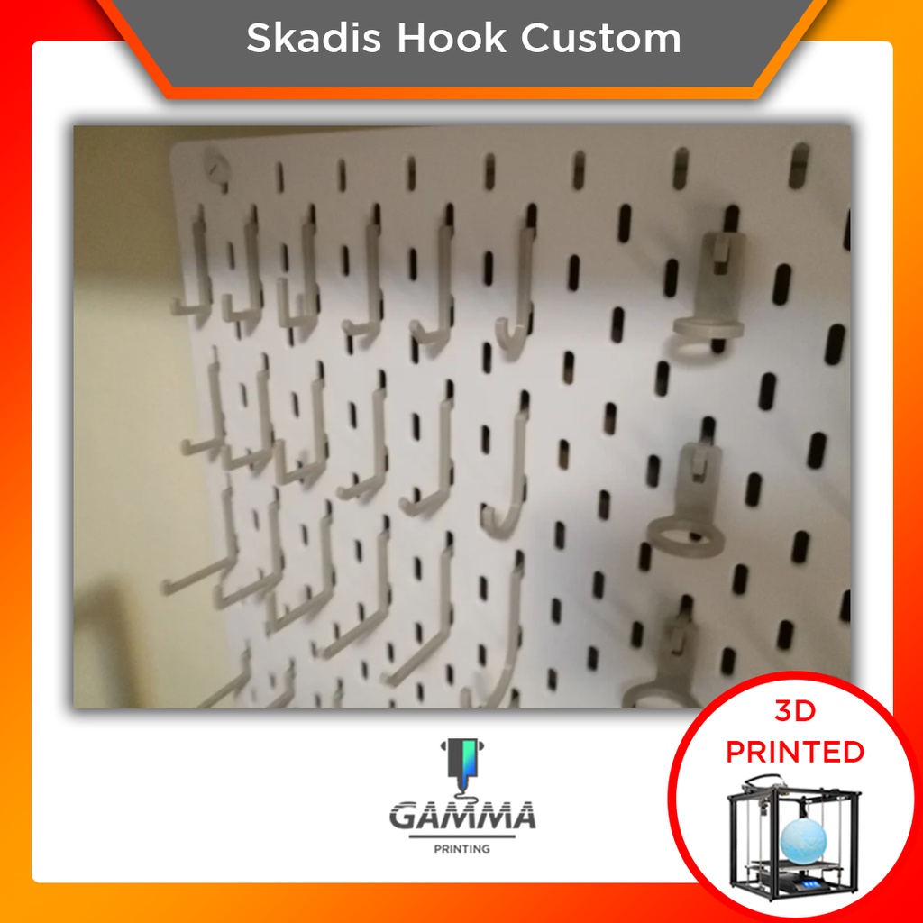 Pegboard SKDIS Hook Custom / Shelf / Aksesoris  Accessories Pegboard