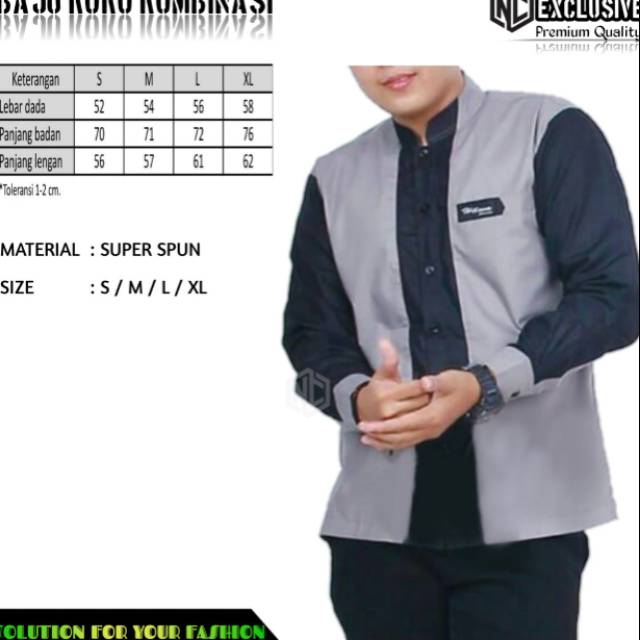 BAJU KOKO PRIA KEMEJA KOKO PRIA BAJU KOKO MODERN KEMEJA KOKO TERBARU