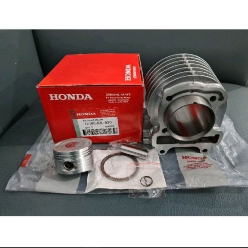 BLOK SEHER SET HONDA BEAT FI INJEKSI, STATER KASAR 2013/2014 KZL ORI