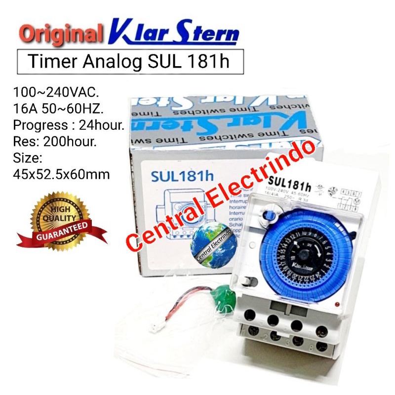 Timer Analog KlarStern SUL 181h.