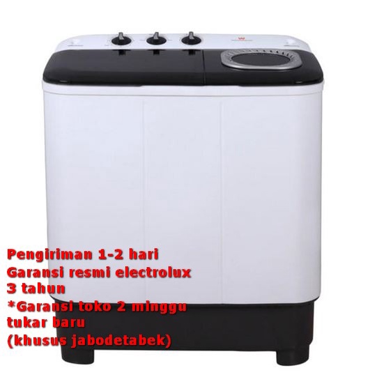 Mesin cuci electrolux EWS 98262 WA 2 tabung 8 kg 400 watt