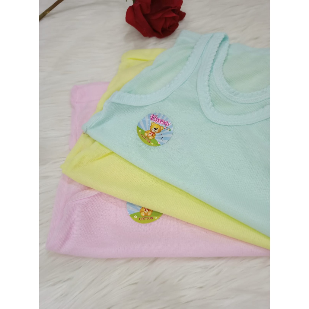 Singlet Bayi Kaos Dalam Anak / Baju Singlet Kaos Dalam Anak Bayi Motif Dan Polos/Essen Kids511-5