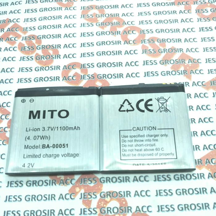 Baterai Battery Batre Original MITO A810 , A210 , BA00051 , BA-00051