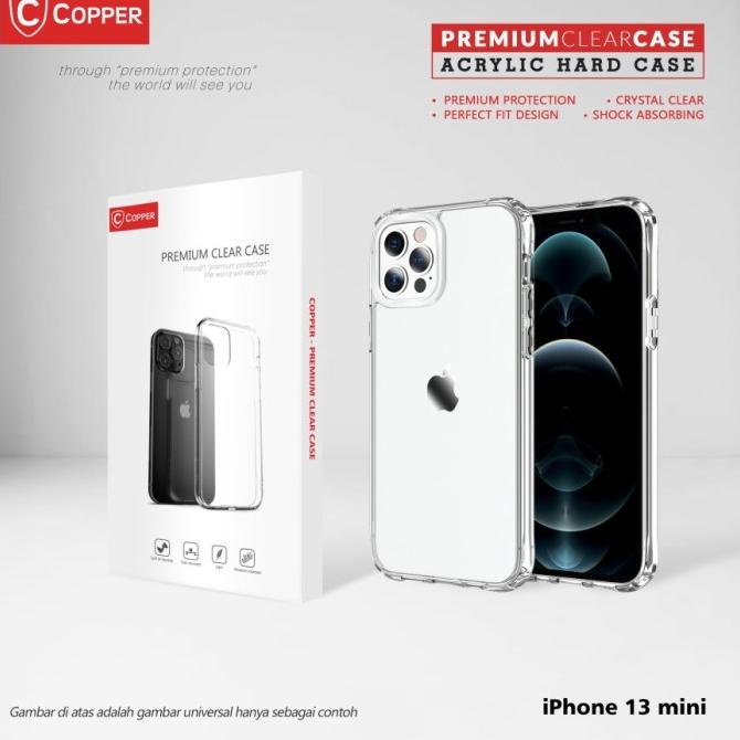 Iphone 13 Mini - Copper Tempered Glass Privacy Anti Spy Terbaru